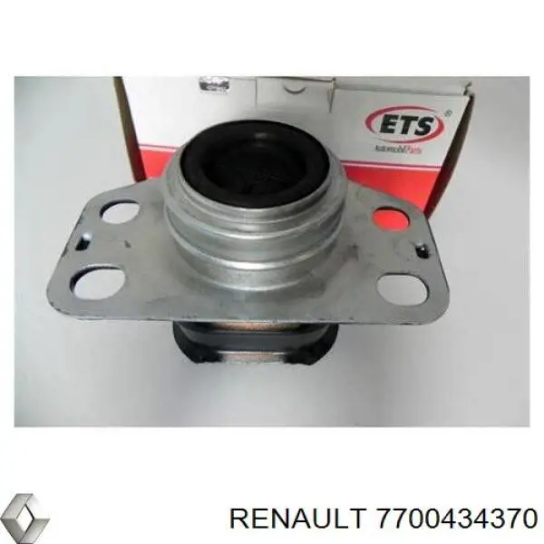 Do koszyka 7700434370 Renault (RVI) Poduszka (podpora) silnika przednia