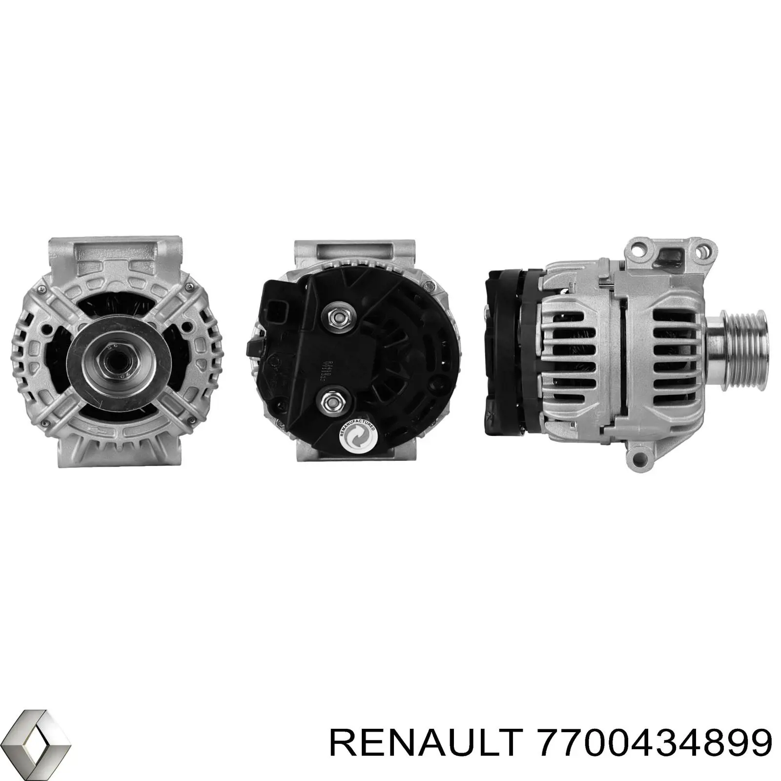 Do koszyka 7700434899 Renault (RVI) Alternator