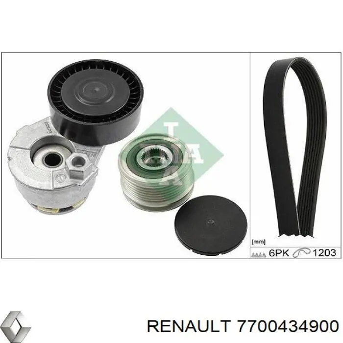 Alternator Renault (RVI) 7700434900 cena, od 105,98 USD