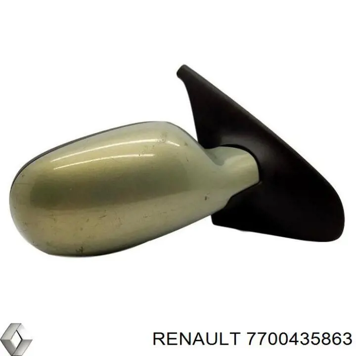 Do koszyka 7700435863 Renault (RVI) Lusterko wsteczne lewe