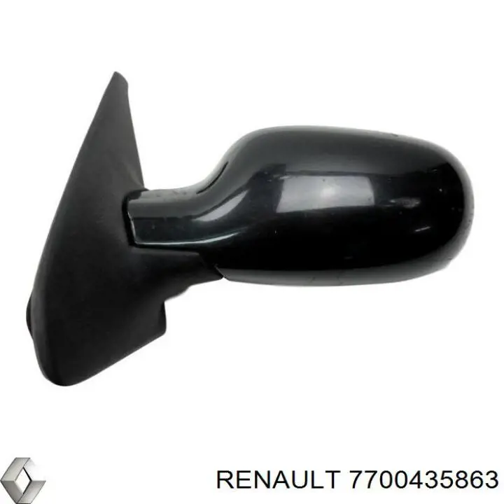 7700435863 Renault (RVI) lusterko wsteczne lewe