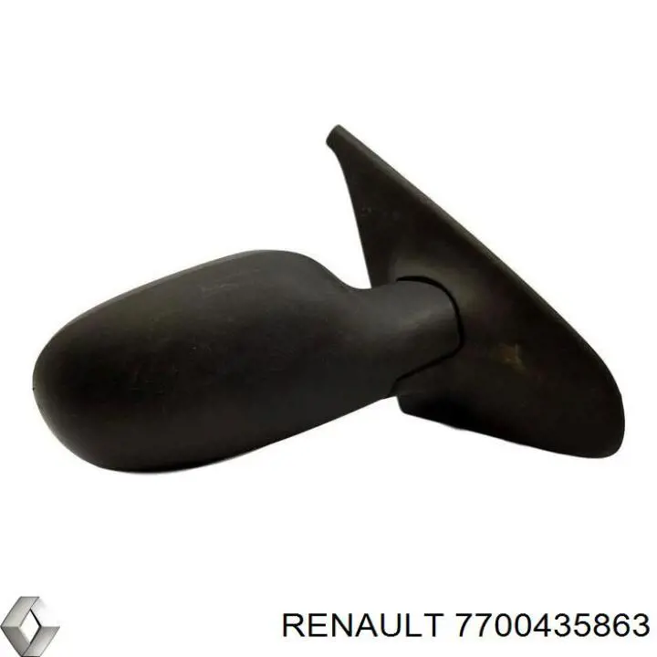 Lusterko wsteczne lewe Renault (RVI) 7700435863 cena, od 52,07 USD