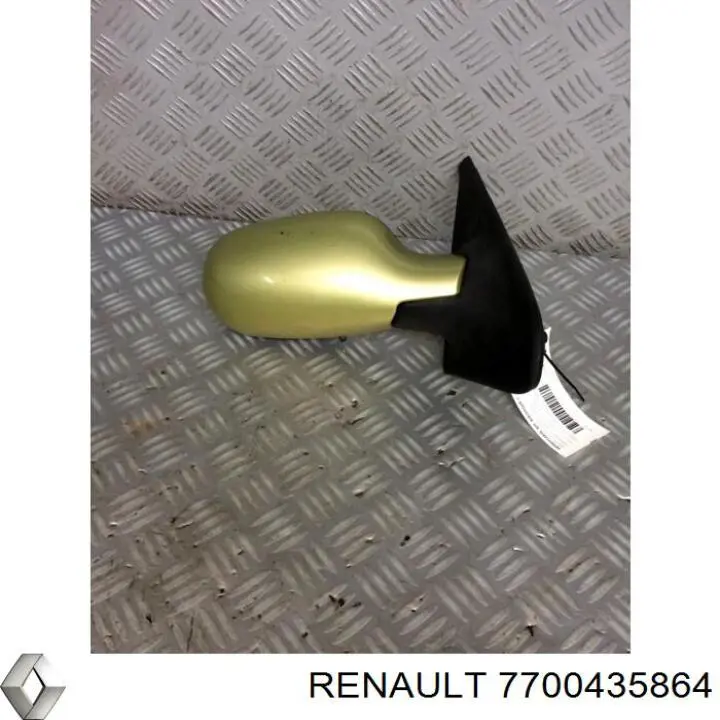Do koszyka 7700435864 Renault (RVI) Lusterko wsteczne prawe