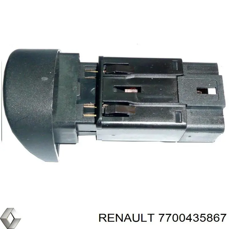 7700435867 Renault (RVI) Przycisk włączania światła awaryjnego