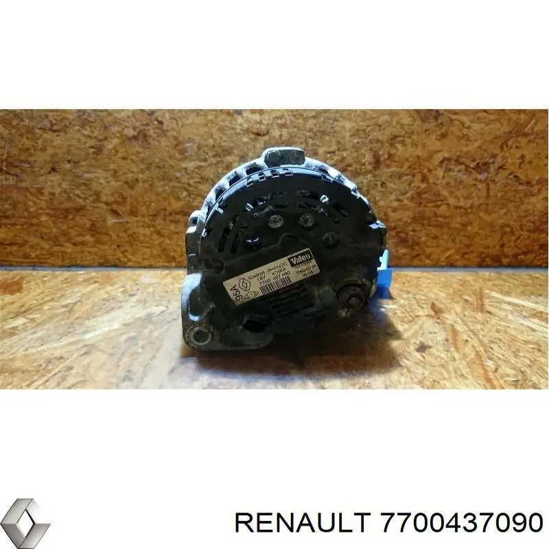 Do koszyka 7700437090 Renault (RVI) Alternator