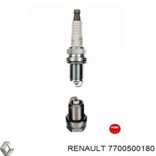 Świeca zapłonowa Renault (RVI) 7700500180 cena, od 5,28 USD