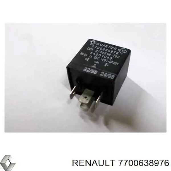 Przekaźnik kierunkowskazów Renault (RVI) 7700638976 cena, od 9,78 USD
