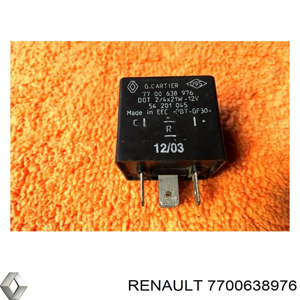 Do koszyka 7700638976 Renault (RVI) Przekaźnik kierunkowskazów