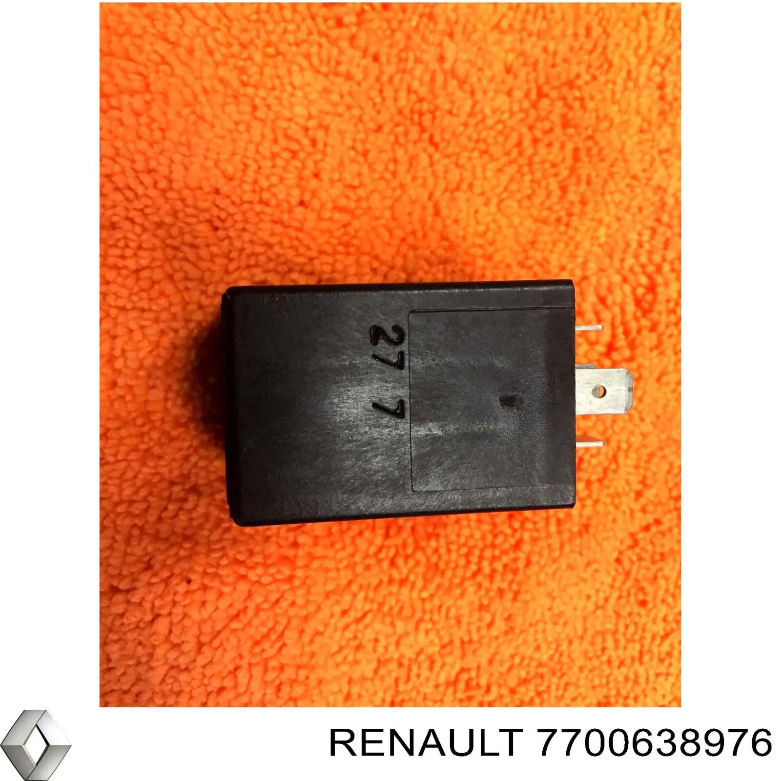 Przekaźnik kierunkowskazów 7700638976 Renault (RVI)