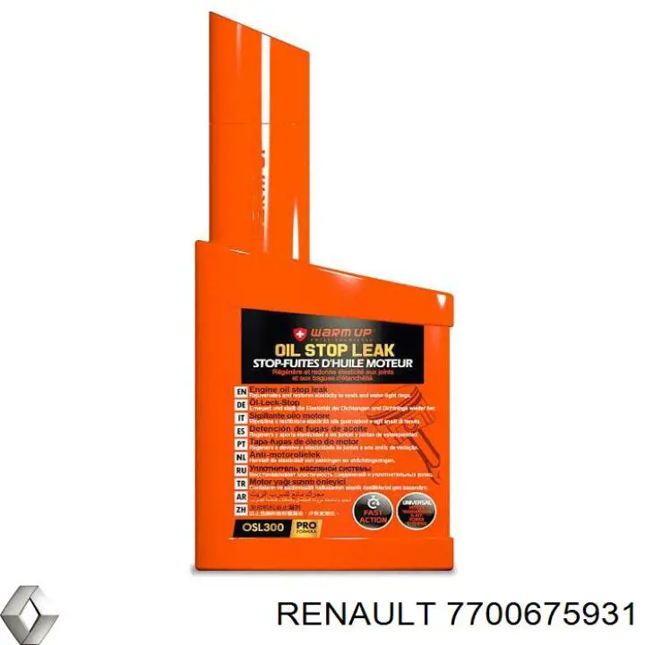 Do koszyka 7700675931 Renault (RVI) Korek wlewu oleju