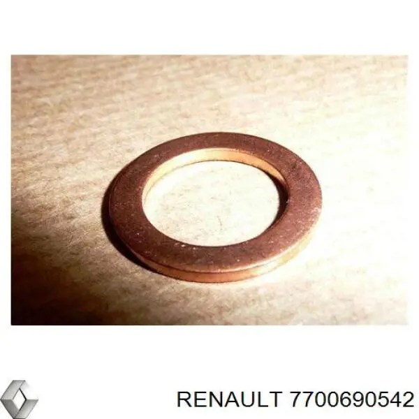 Pierścień uszczelniający wtryskiwacza Renault (RVI) 7700690542 cena, od 2,40 USD