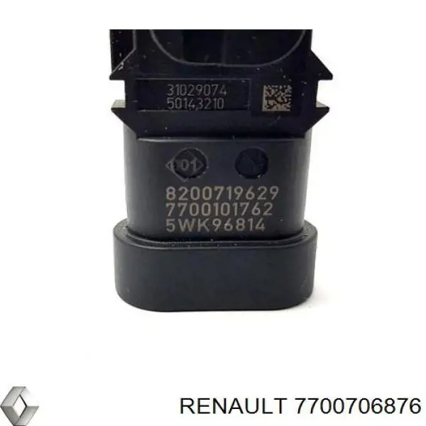 Czujnik ciśnienia w kolektorze ssącym, MAP Renault (RVI) 7700706876