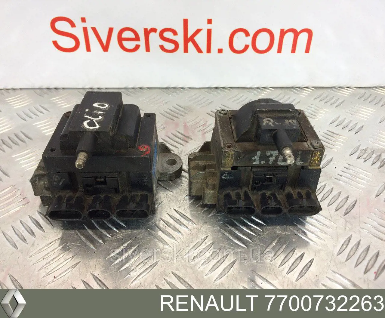 Moduł zapłonowy (komutator) HOM7700732263 Renault (RVI)