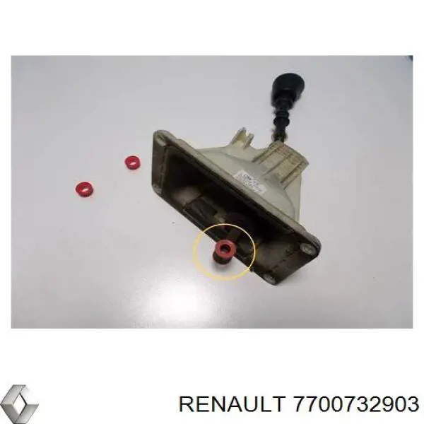 Tuleja mechanizmu zmiany biegów Renault (RVI) 7700732903 cena, od 2,86 USD
