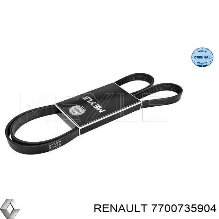 Do koszyka 7700735904 Renault (RVI) Pas napędowy mechanizmów