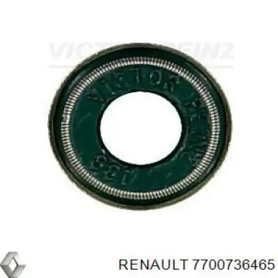 Uszczelniacz zaworu dolotowego/wylotowego 7700736465 Renault (RVI)