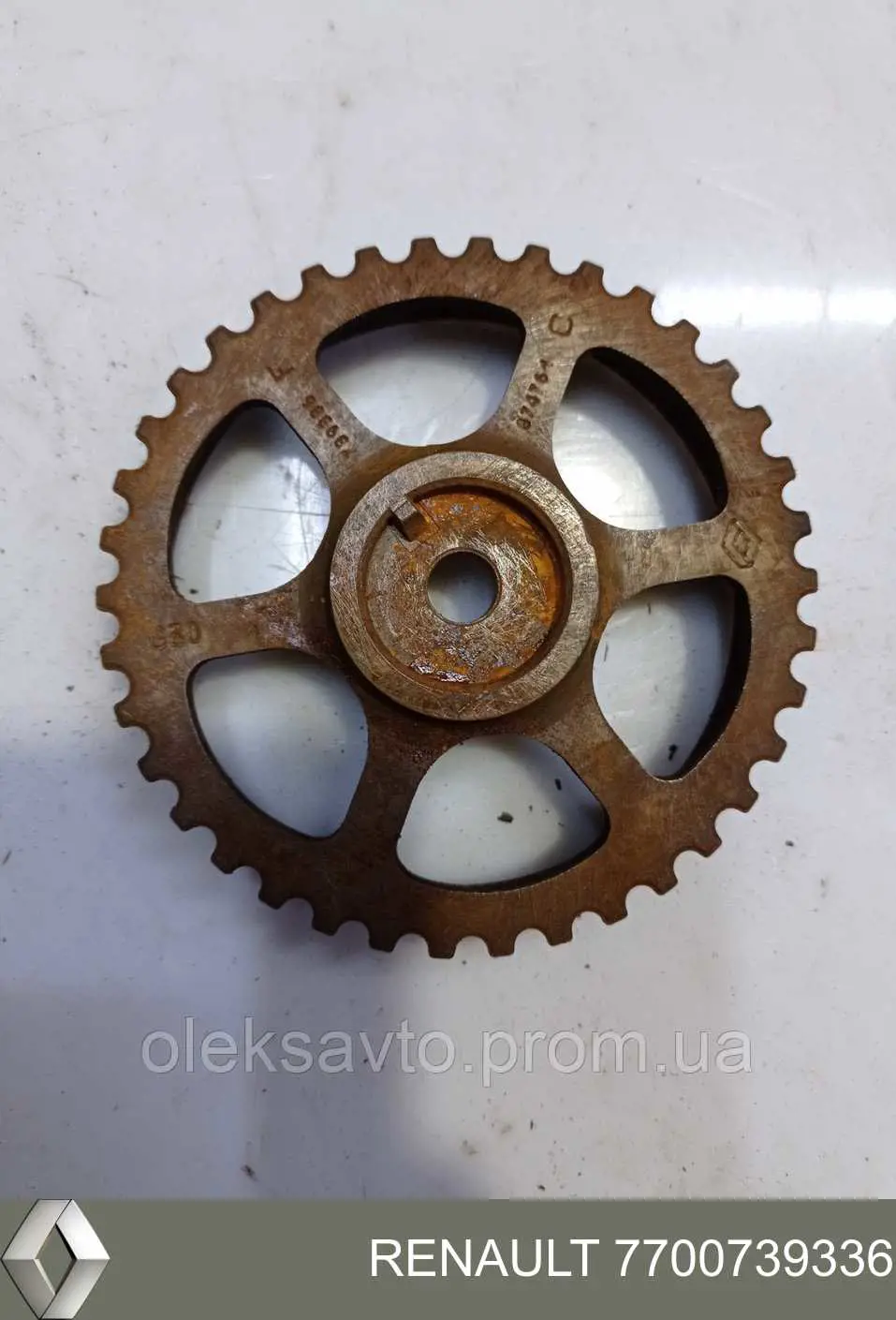 Do koszyka 7700739336 Renault (RVI) Koło zębatewalcowe wałka rozrządu silnika