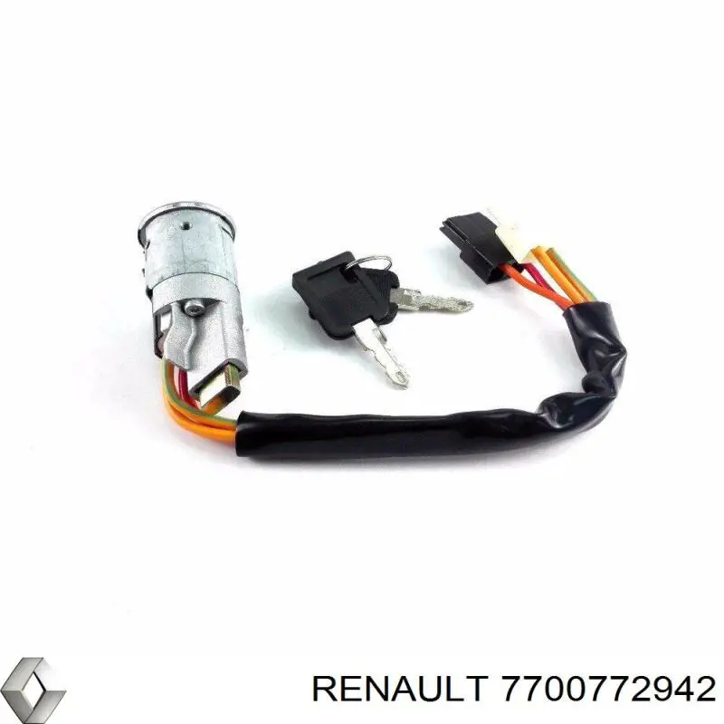 Stacyjka zapłonowa 7700772942 Renault (RVI)