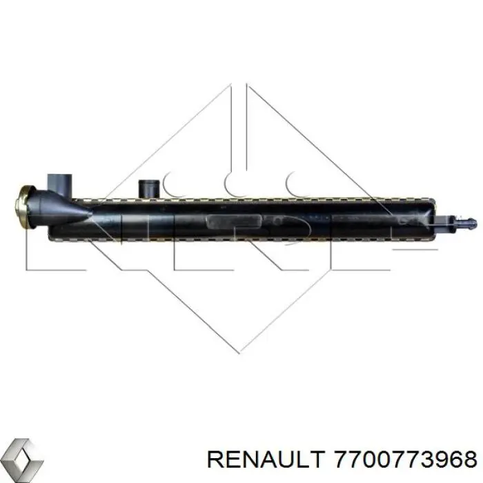 Chłodnica silnika Renault (RVI) 7700773968 cena, od 61,25 USD