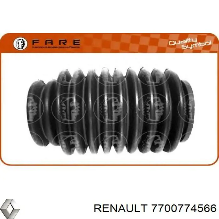 Osłona mechanizmu kierowniczego (maglownicy) Renault (RVI) 7700774566 cena, od 4,66 USD