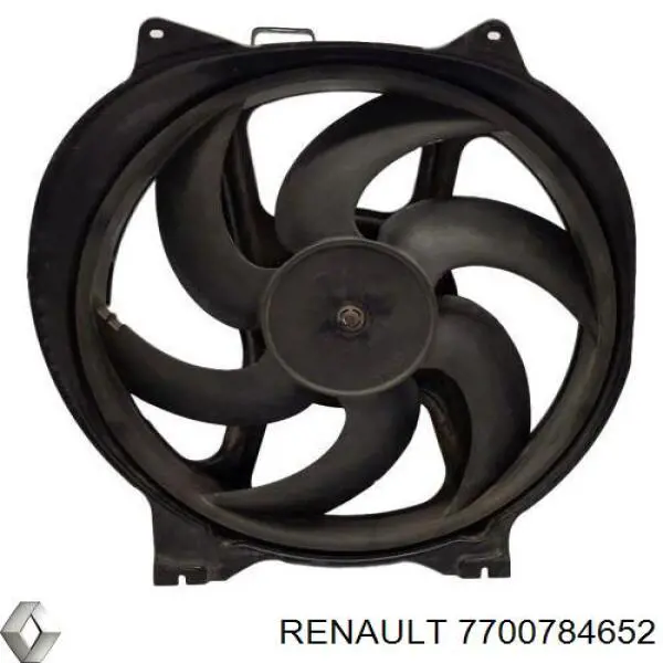 Wentylator (wirnik) chłodnicy Renault (RVI) 7700784652 cena, od 45,97 USD