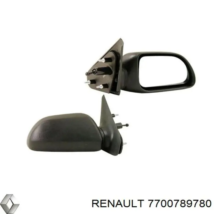 Do koszyka 7700789780 Renault (RVI) Lusterko wsteczne prawe