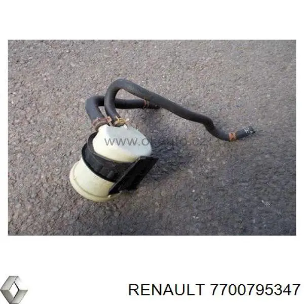 Zbiornik płynu wspomagania Renault (RVI) 7700795347 cena, od 30,65 USD