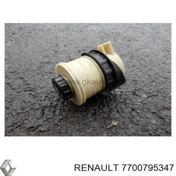 Do koszyka 7700795347 Renault (RVI) Zbiornik płynu wspomagania