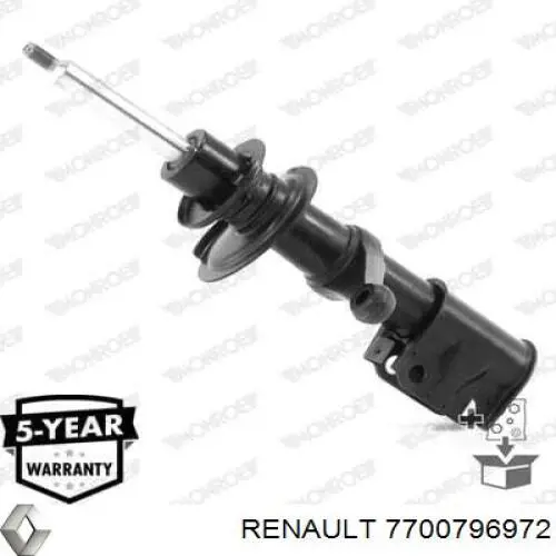 Amortyzator przedni prawy do Audi A6 C5 4B5, 4B6