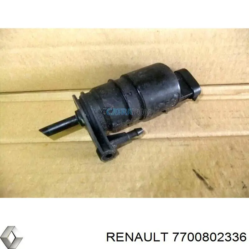 Pompka spryskiwacza szyby przedniej 7700802336 Renault (RVI)