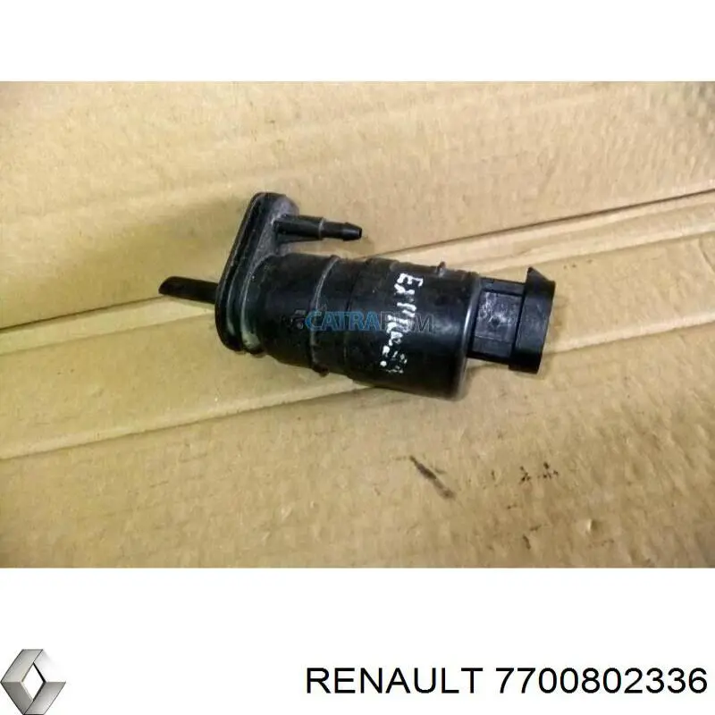 Pompka spryskiwacza szyby przedniej Renault (RVI) 7700802336