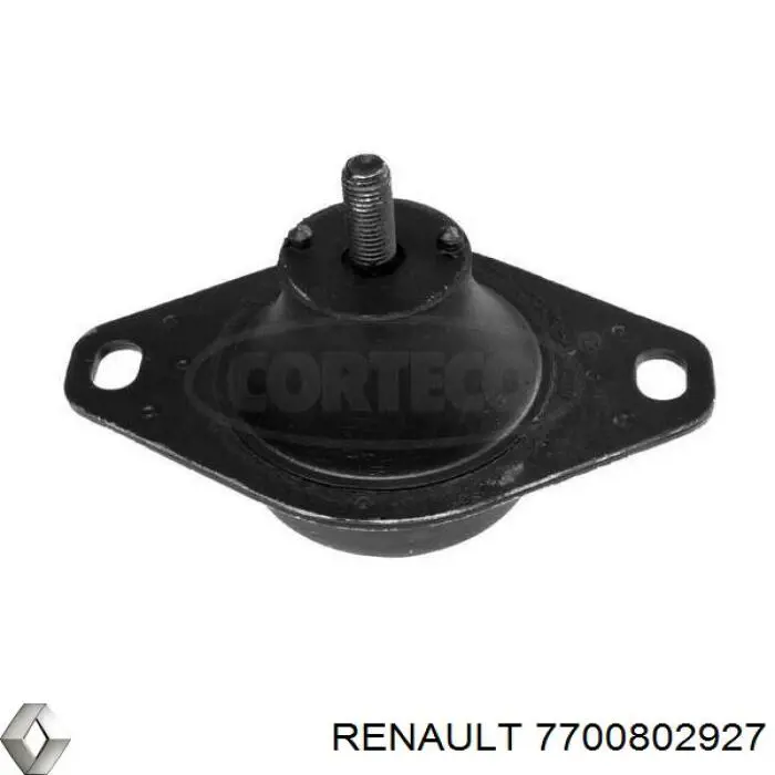 Poduszka (podpora) silnika prawa 7700802927 Renault (RVI)