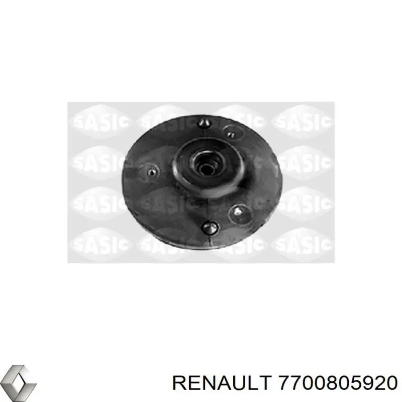 Do koszyka 7700805920 Renault (RVI) Poduszka amortyzatora przedniego
