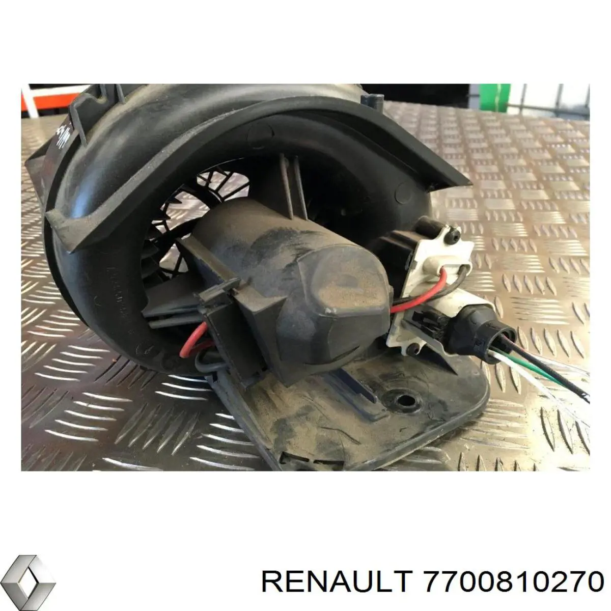 Silniczek wentylatora nagrzewnicy (ogrzewacza wnętrza) do Renault Clio I BC57, 5357
