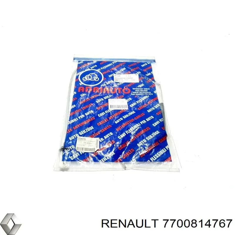 Linka gazu Renault (RVI) 7700814767 cena, od 11,99 USD