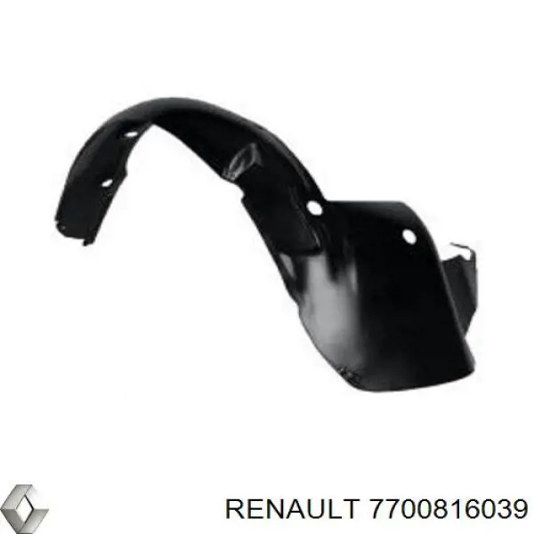 Nadkole błotnika przedniego lewe Renault Twingo I hatchback (C06) (1992 - 2007) cena, od 44,69 USD