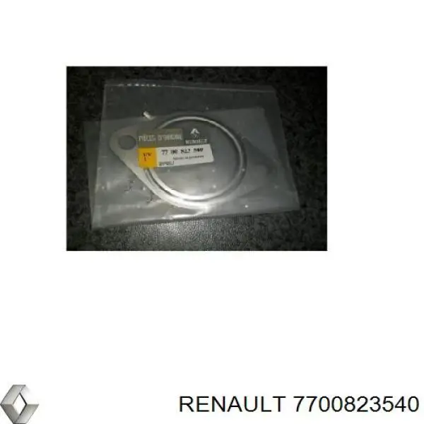 Do koszyka 7700823540 Renault (RVI) Uszczelka rury odbiornika tłumika