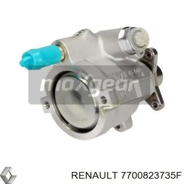 Do koszyka 7700814452 Renault (RVI) Pompa wspomagania hydraulicznego kierownicy