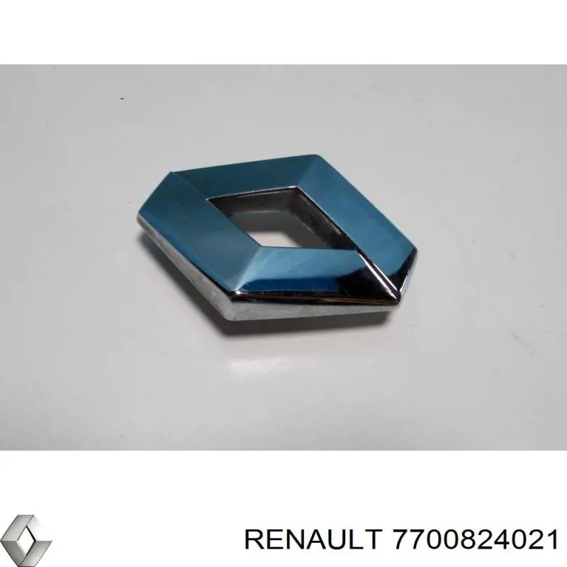 Do koszyka Emblemat na klapę bagaznika (znaczek firmowy) Renault Laguna II BG0, BG1