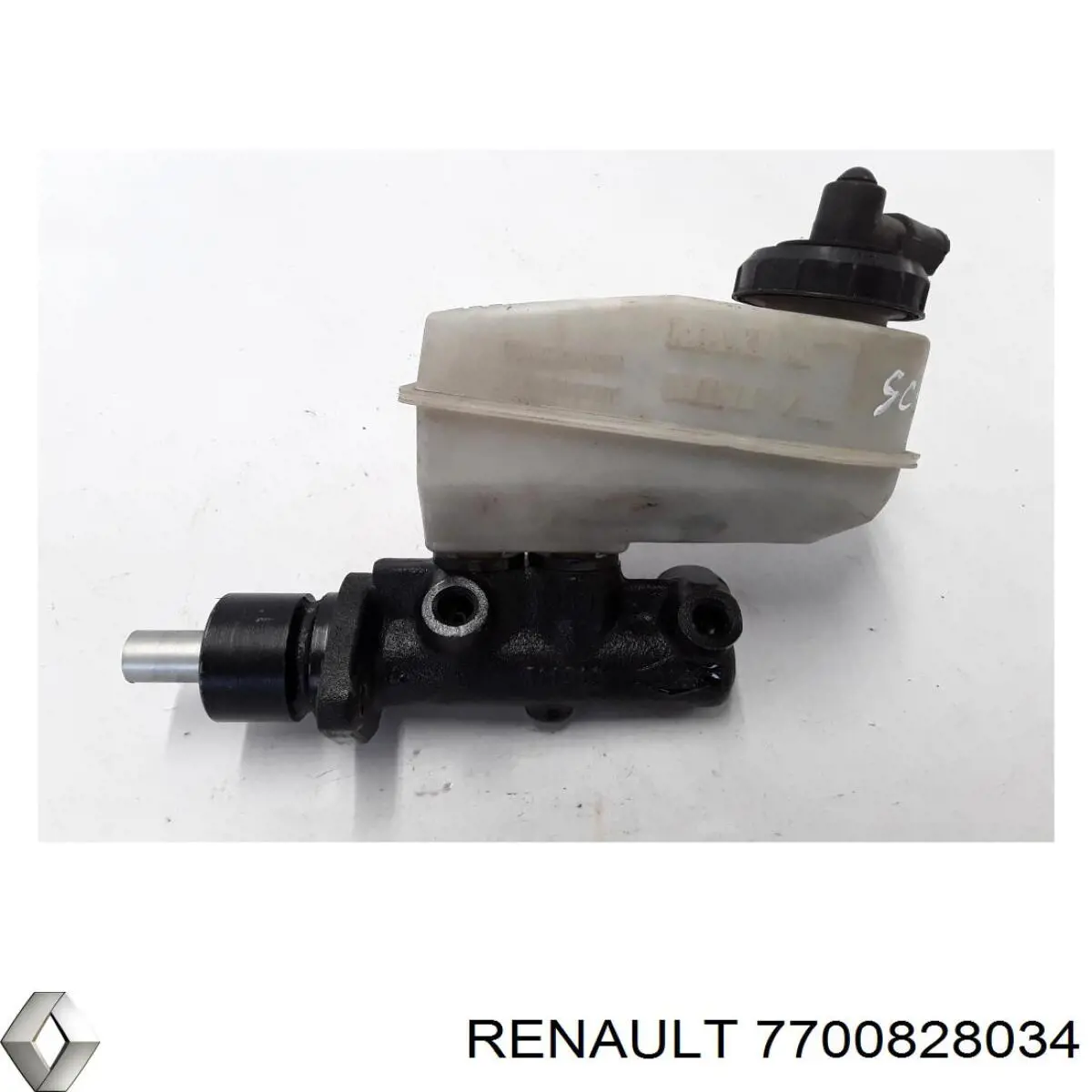 Do koszyka Zbiorniczek głównego cylindra hamulcowego (płynu hamulcowego) Renault Megane I LA0, LA1
