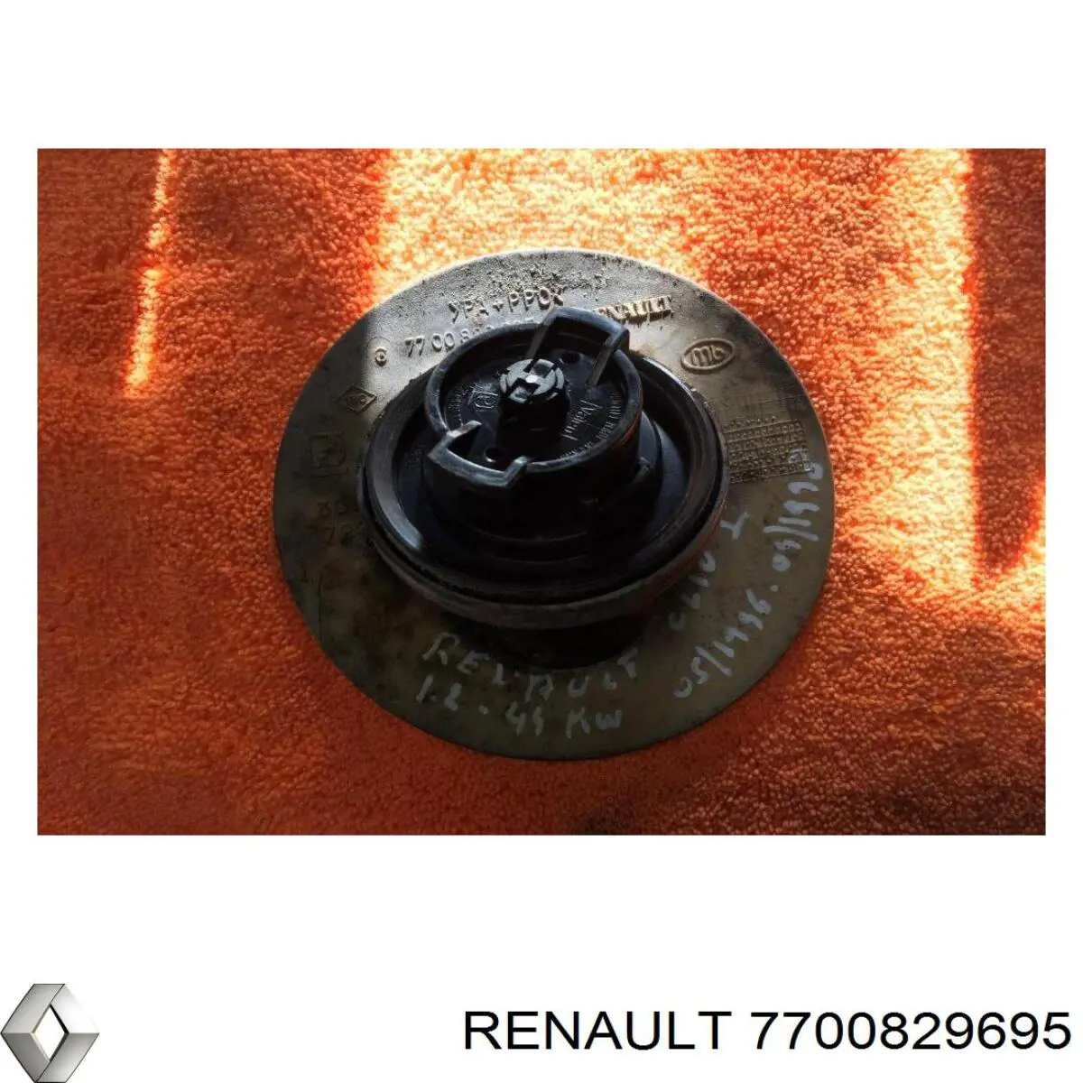 Korek wlewu paliwa do Renault Clio I BC57, 5357