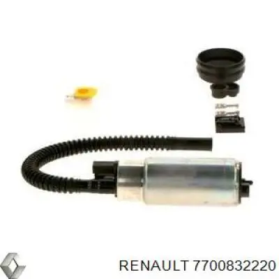 Do koszyka 7700832220 Renault (RVI) Moduł pompy paliwowej z czujnikiem poziomu paliwa