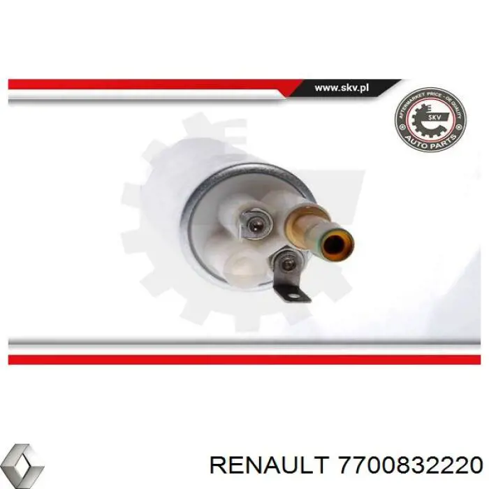 Moduł pompy paliwowej z czujnikiem poziomu paliwa Renault (RVI) 7700832220 cena, od 88,57 USD