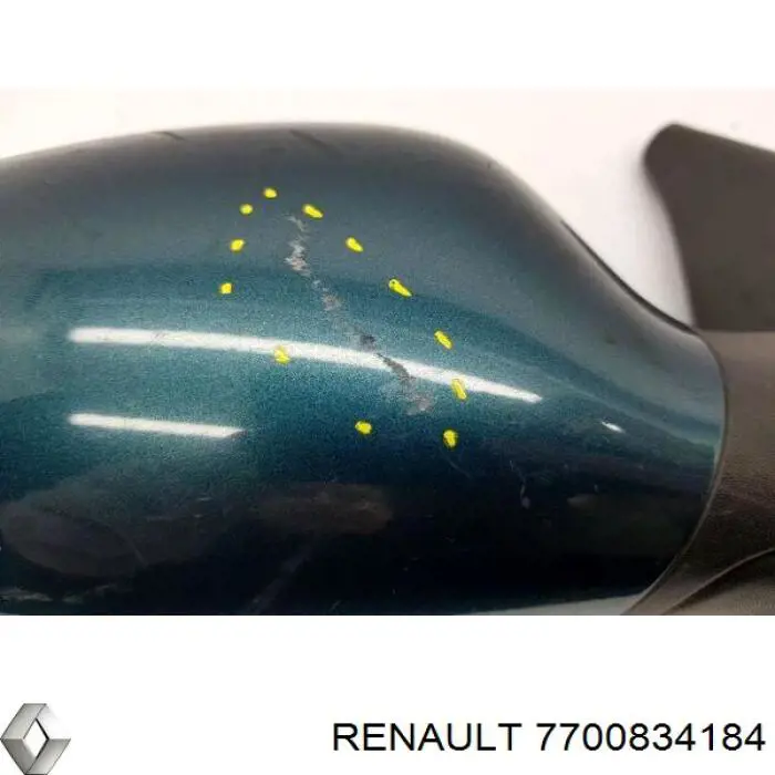 Lusterko wsteczne prawe Renault (RVI) 7700834184 cena, od 47,67 USD