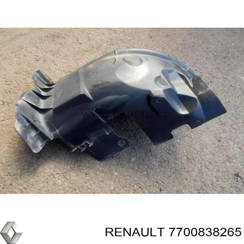 Nadkole błotnika przedniego prawe przednie Renault (RVI) 7700838265 cena, od 25,42 USD