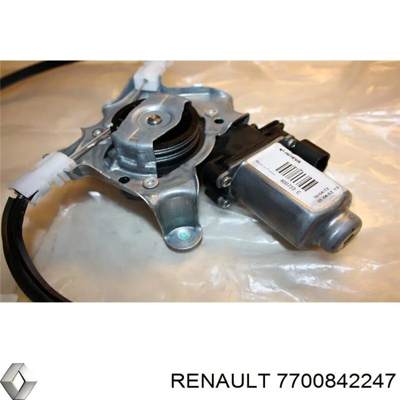 Do koszyka 7700842247 Renault (RVI) Mechanizm podnoszenia szyby drzwi przednich lewych