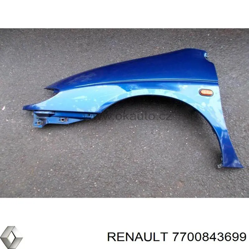 Błotnik przedni lewy Renault Megane SCENIC minivan (JA0, JA1) (1996 - 2001) cena, od 95,34 USD