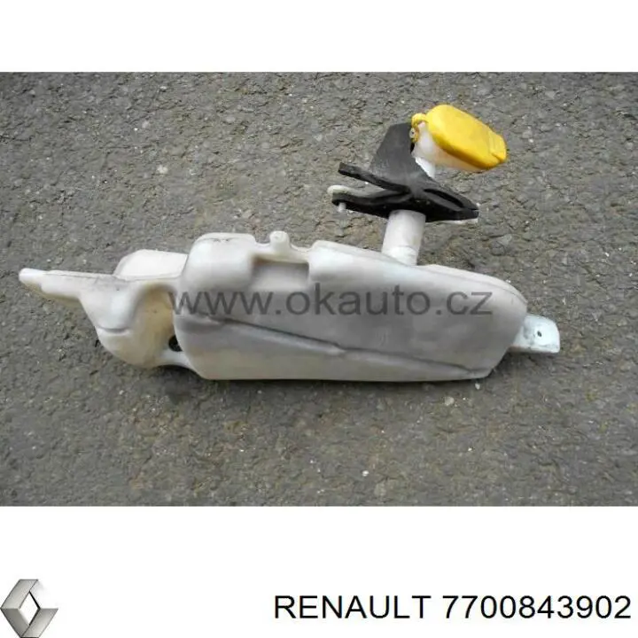 Do koszyka 7700843902 Renault (RVI) Zbiorniczek spryskiwacza szyb