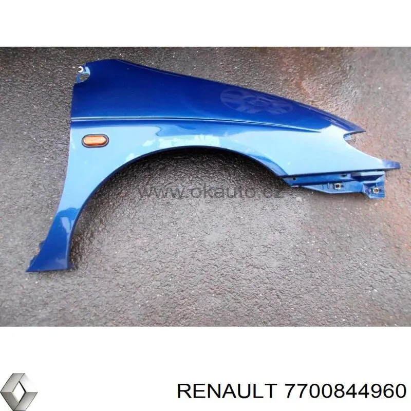 Do koszyka Błotnik przedni prawy Renault Megane SCENIC JA0, JA1