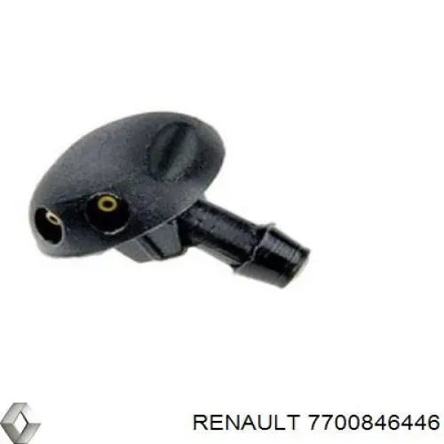 Do koszyka 7700846446 Renault (RVI) Dysza spryskiwacza szyby przedniej